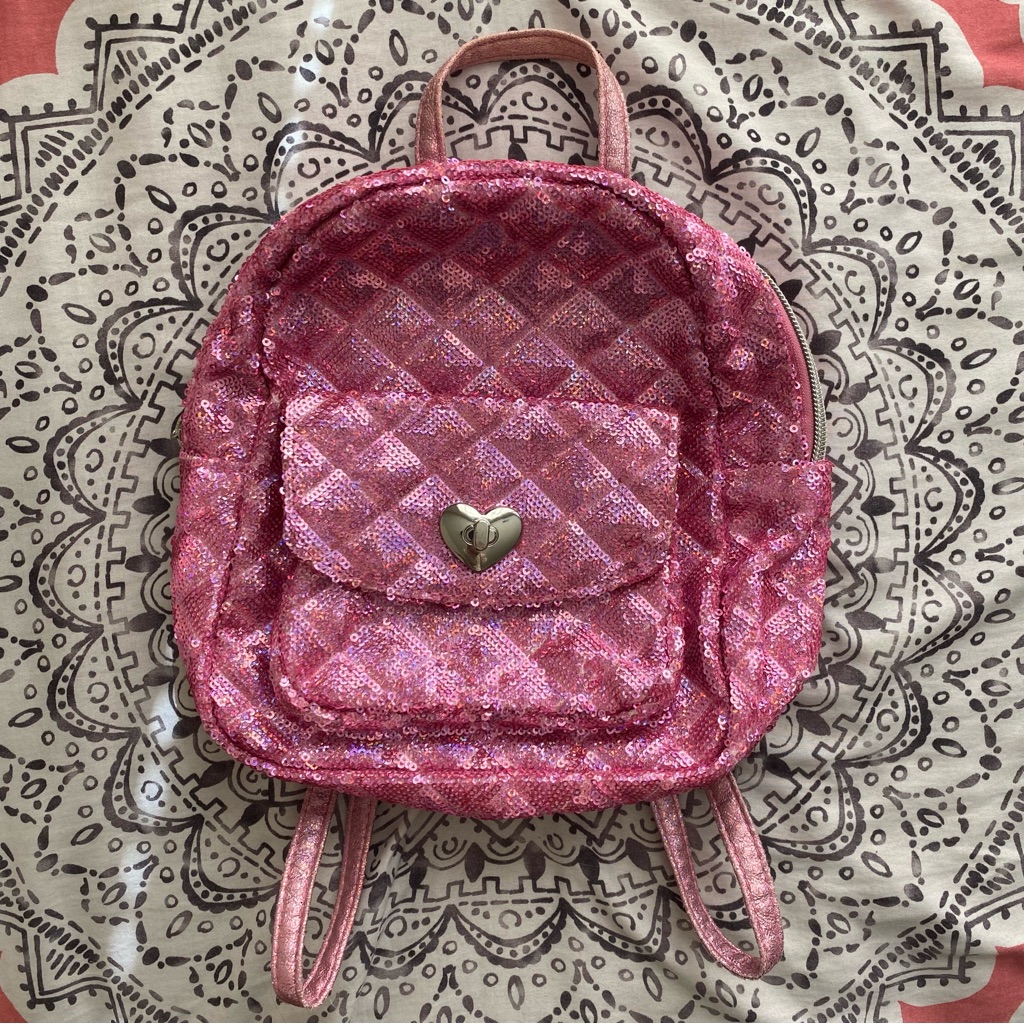 Sequin Mini Backpack